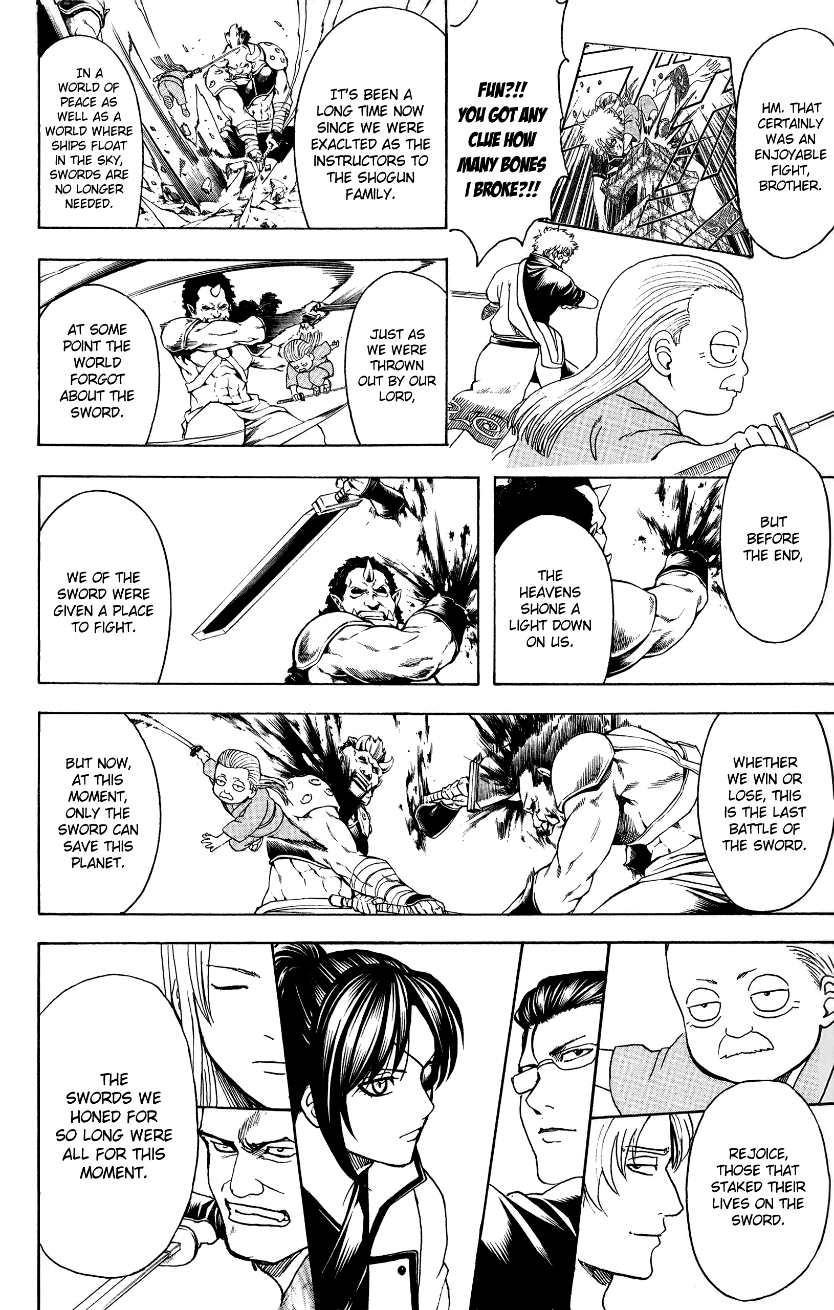Halaman dari Gintama Chapter 617