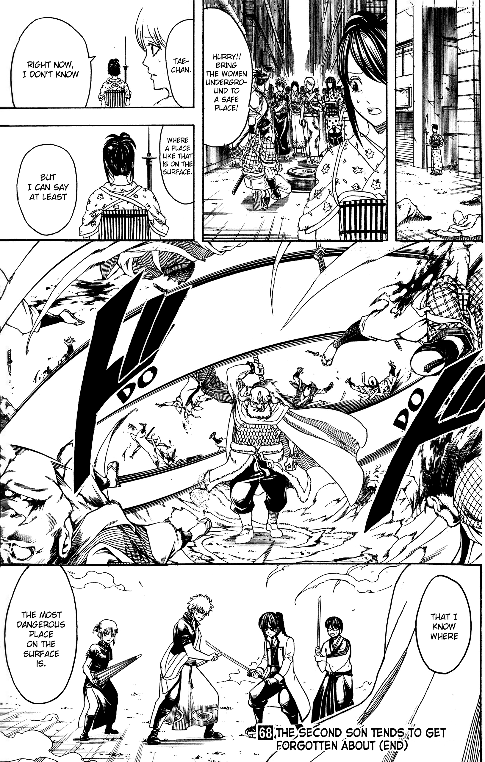 Halaman dari Gintama Chapter 617