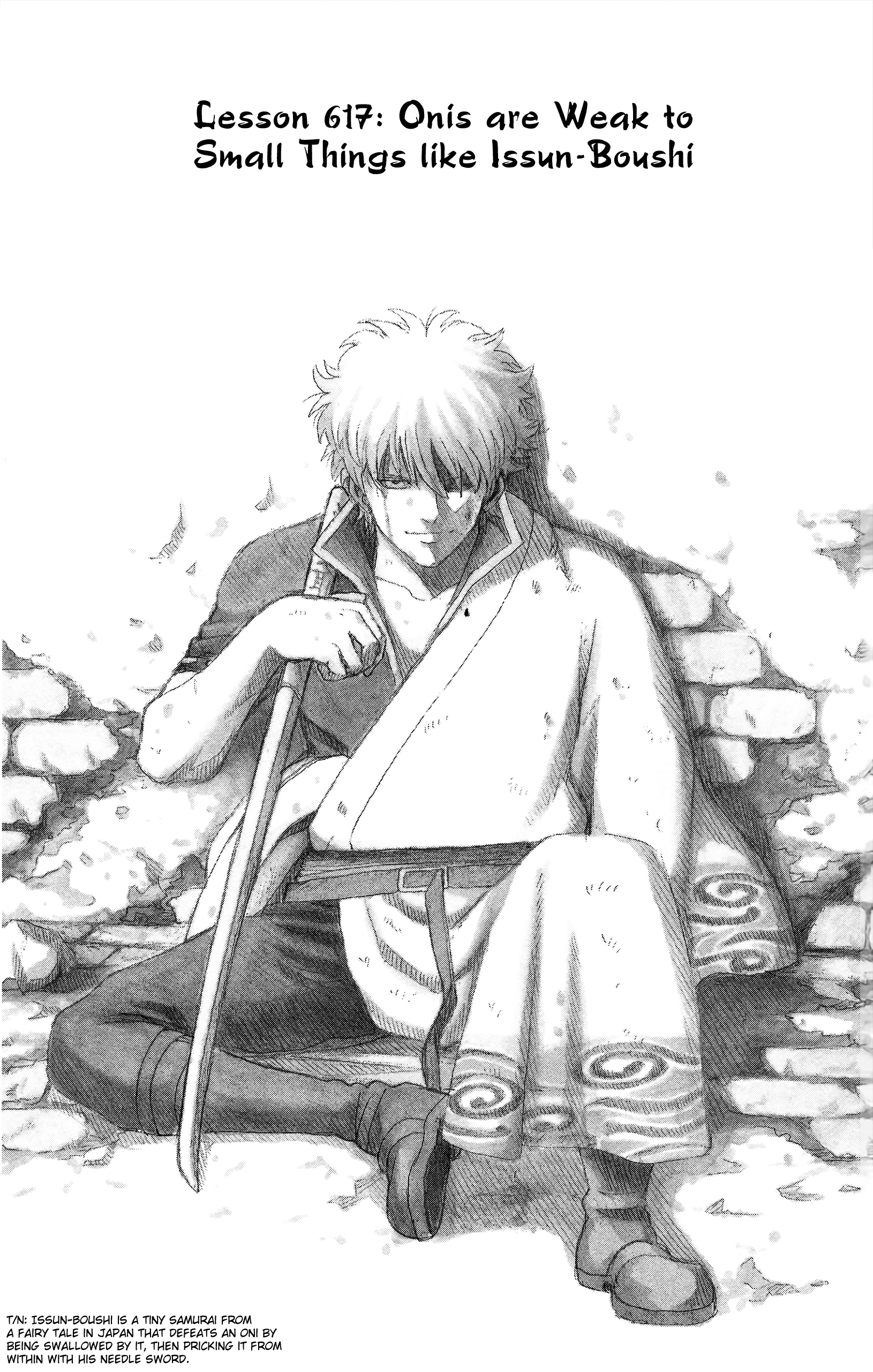 Halaman dari Gintama Chapter 617