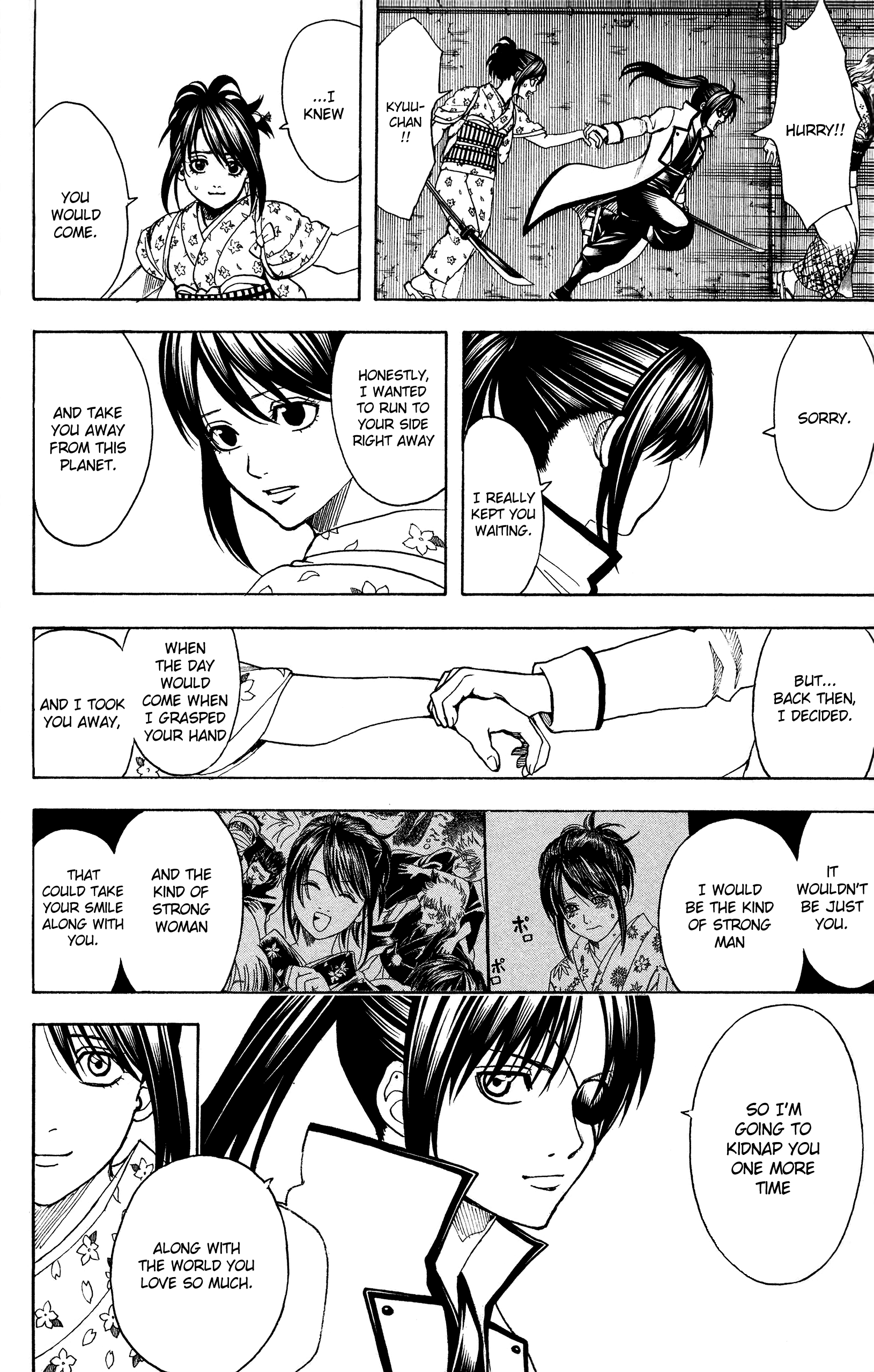 Halaman dari Gintama Chapter 617