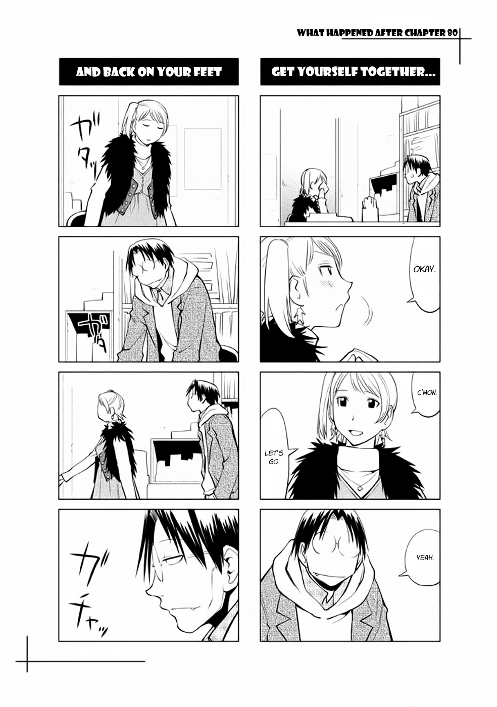 Halaman dari Genshiken Nidaime - The Society for the Study of Modern Visual Culture II Chapter 80
