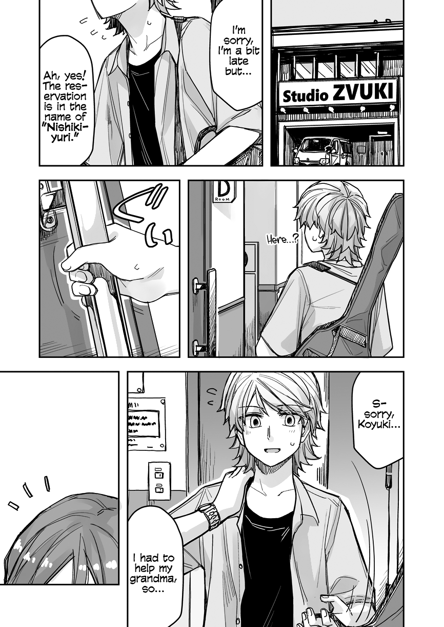 Halaman dari Ikemen Joshi to Josou Danshi Chapter 54