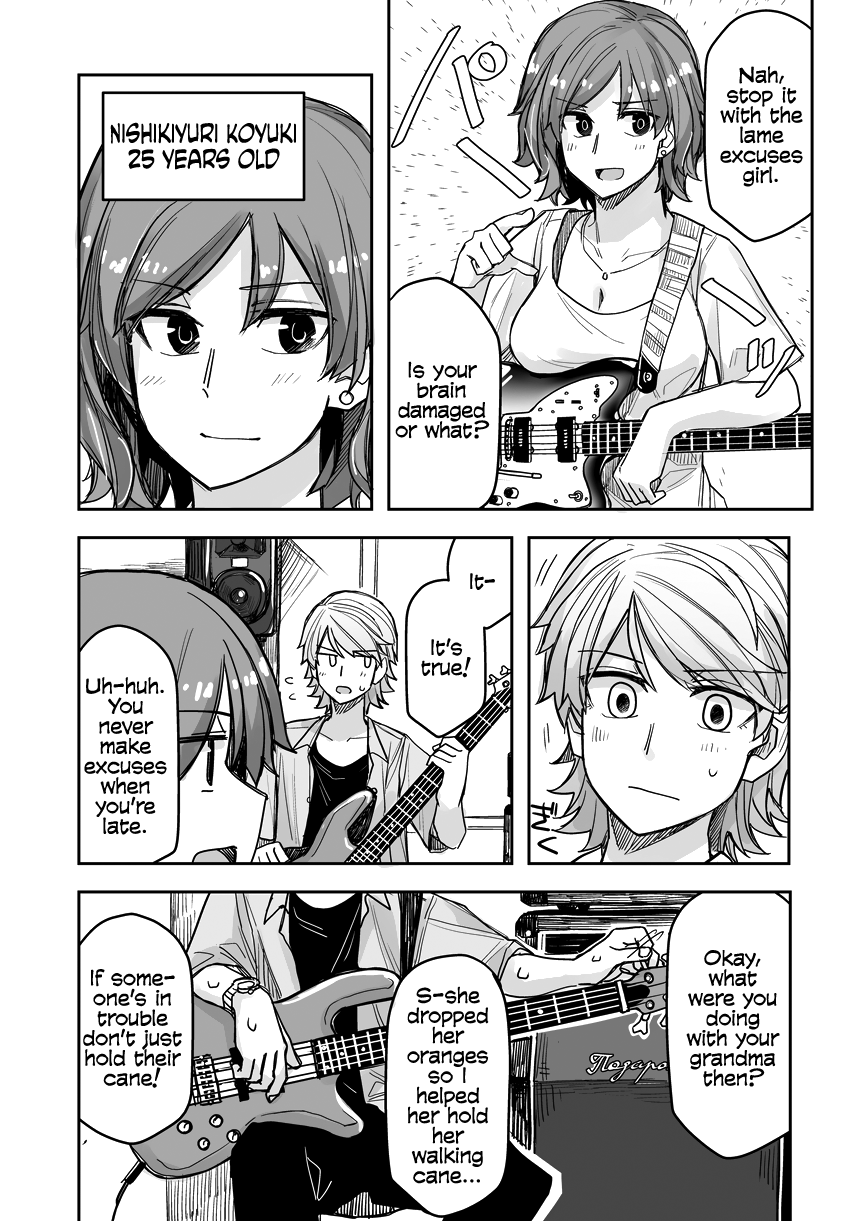 Halaman dari Ikemen Joshi to Josou Danshi Chapter 54
