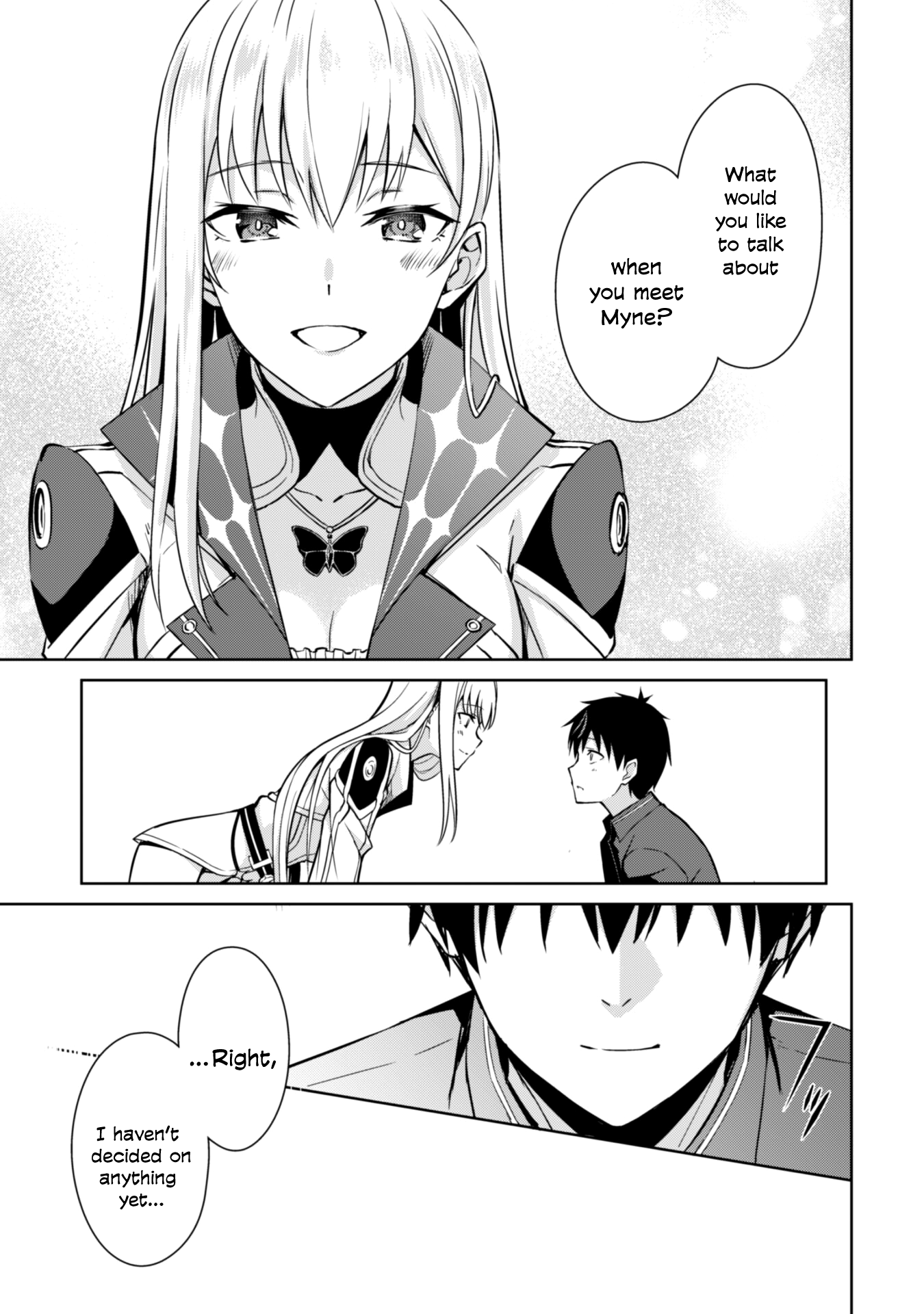 Halaman dari Boushoku no Berserk ~Ore dake Level to Iu Gainen wo Toppa suru~ Chapter 56