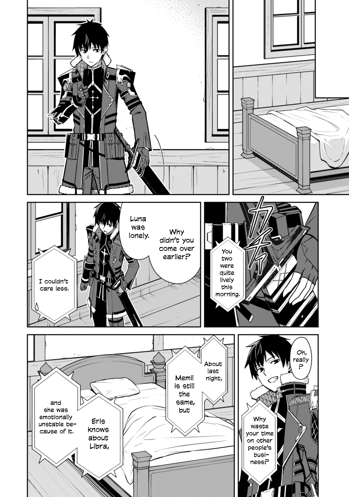 Halaman dari Boushoku no Berserk ~Ore dake Level to Iu Gainen wo Toppa suru~ Chapter 56