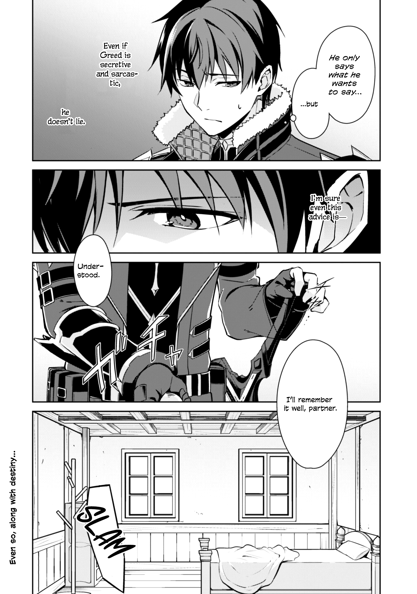 Halaman dari Boushoku no Berserk ~Ore dake Level to Iu Gainen wo Toppa suru~ Chapter 56