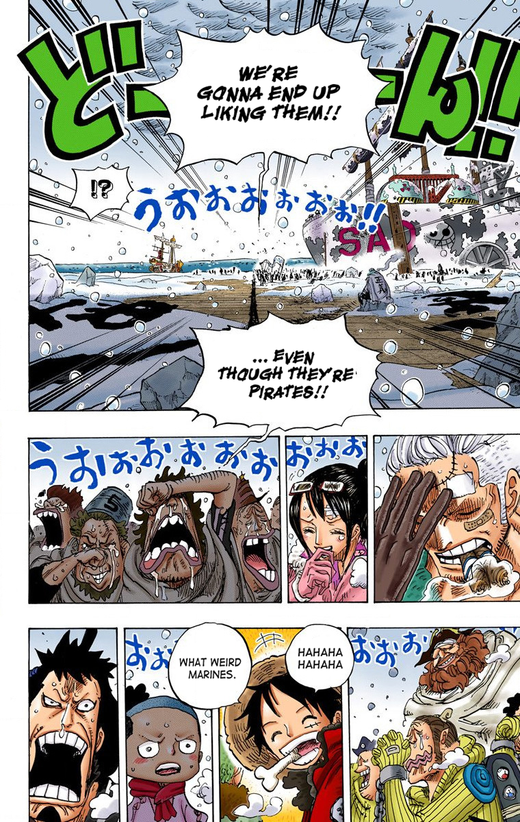 Halaman dari One Piece (Official Colored) Chapter 697