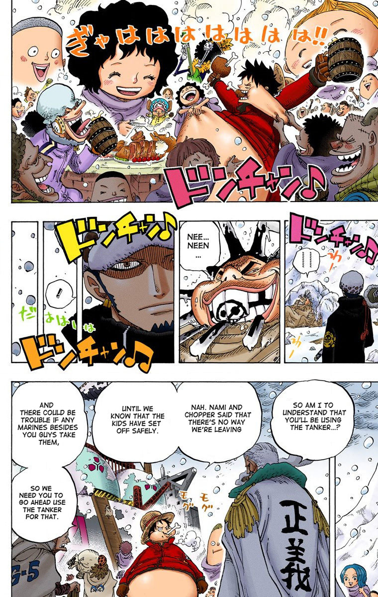 Halaman dari One Piece (Official Colored) Chapter 697