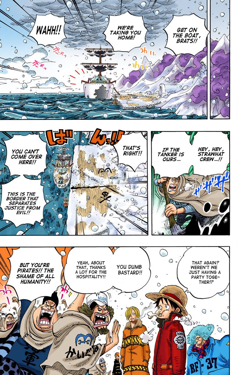 Halaman dari One Piece (Official Colored) Chapter 697