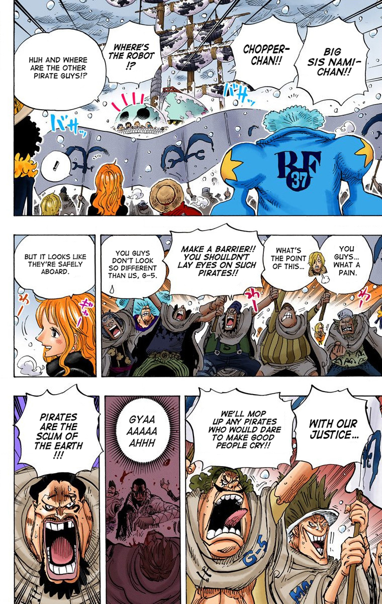 Halaman dari One Piece (Official Colored) Chapter 697