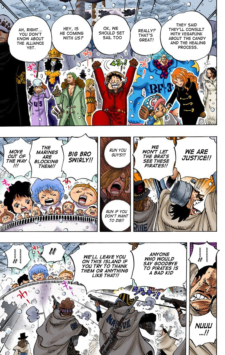 Halaman dari One Piece (Official Colored) Chapter 697
