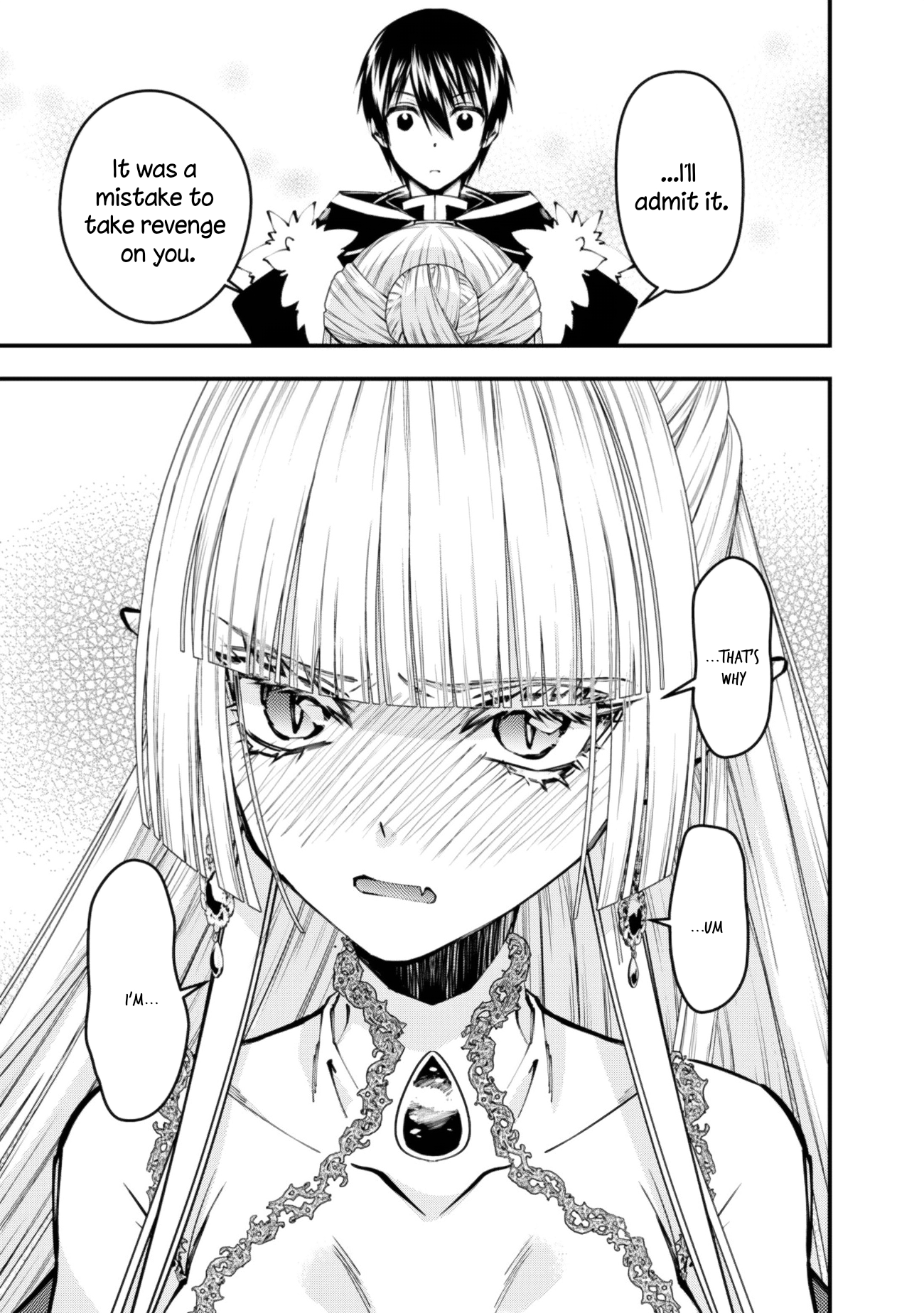 Halaman dari Fukushuu o Koinegau Saikyou Yuusha wa, Yami no Chikara de Senmetsu Musou Suru Chapter 113
