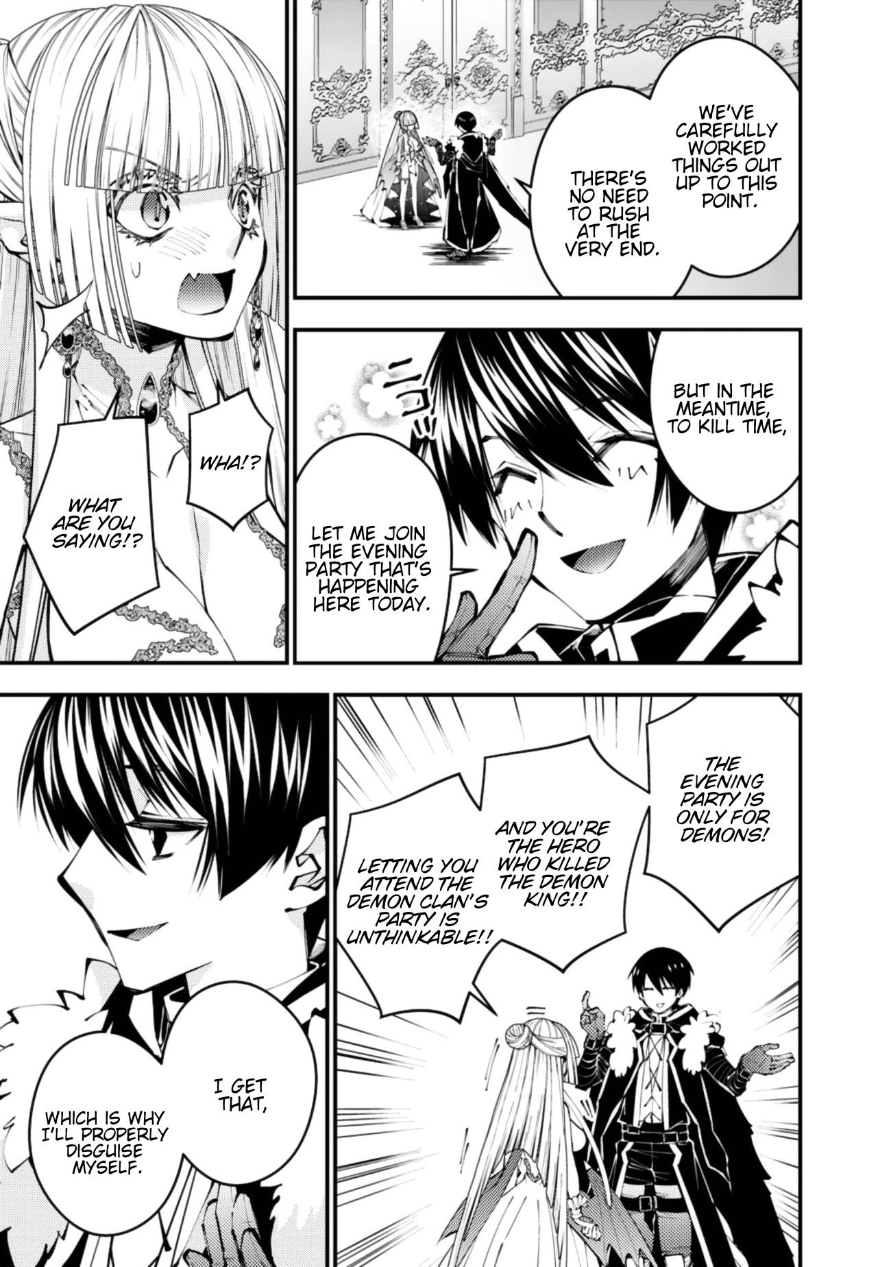 Halaman dari Fukushuu o Koinegau Saikyou Yuusha wa, Yami no Chikara de Senmetsu Musou Suru Chapter 113