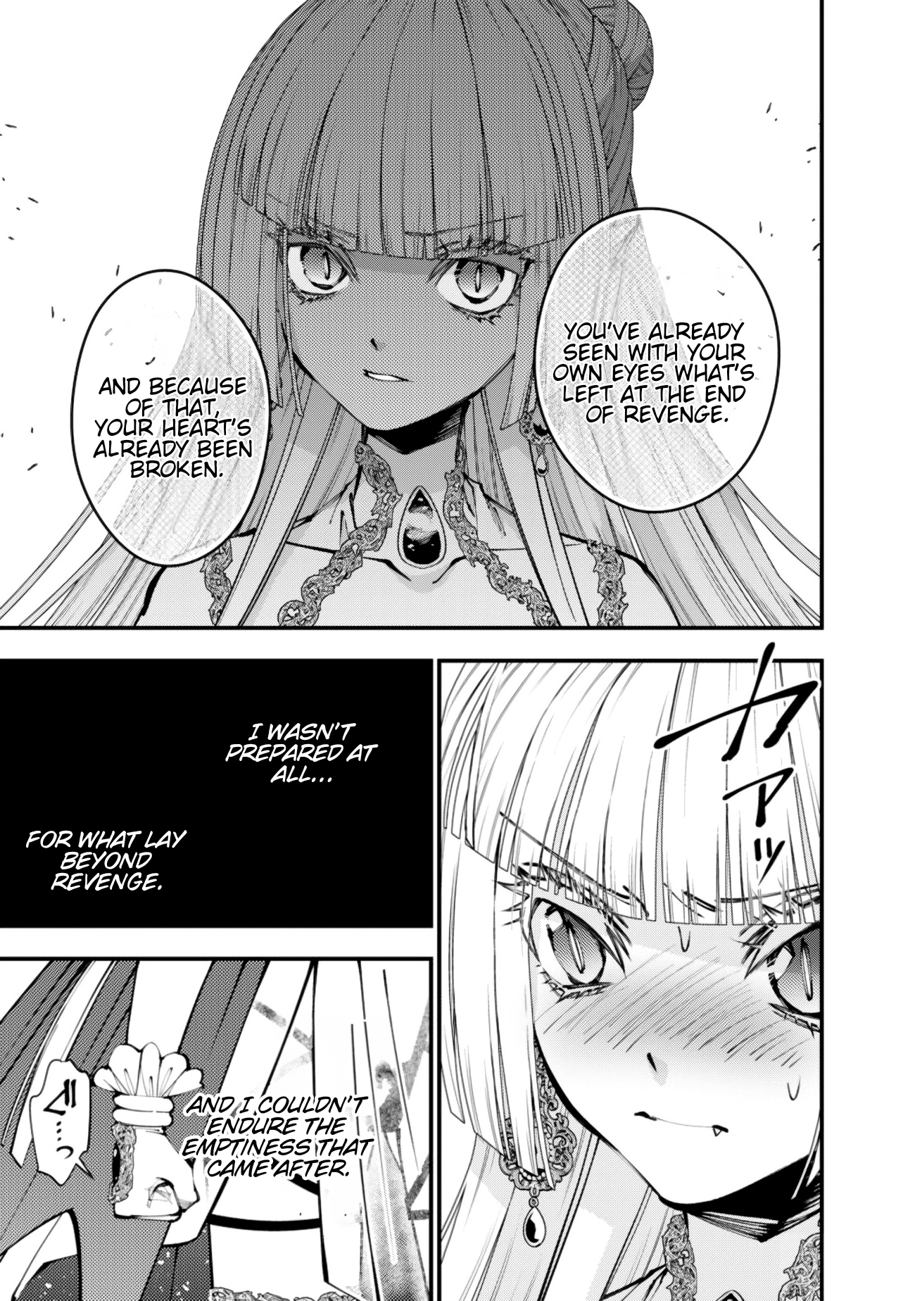 Halaman dari Fukushuu o Koinegau Saikyou Yuusha wa, Yami no Chikara de Senmetsu Musou Suru Chapter 113