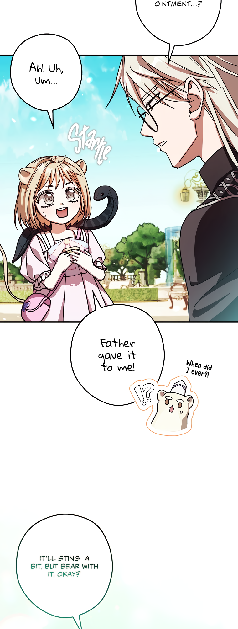 Halaman dari Cinderella's Pocket-Sized Protector Chapter 26