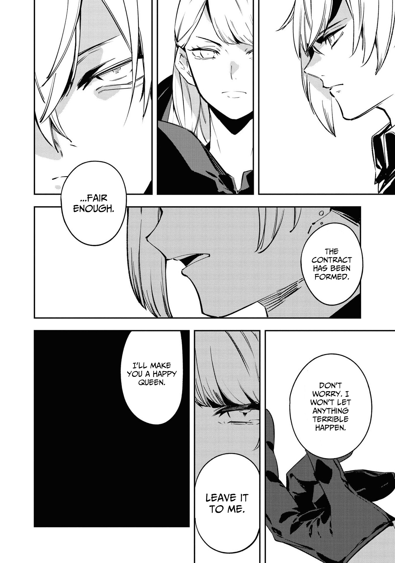 Halaman dari Though I May Be a Villainess, I'll Show You I Can Obtain Happiness! Chapter 3