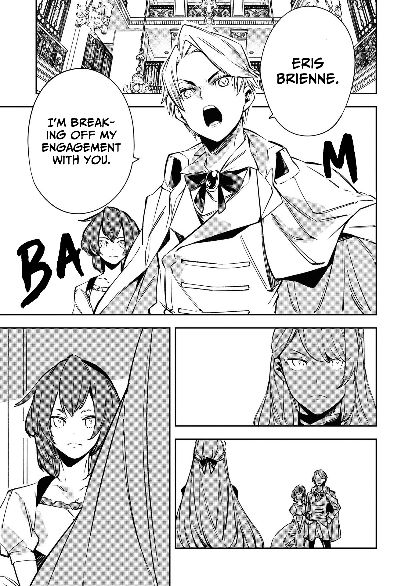 Halaman dari Though I May Be a Villainess, I'll Show You I Can Obtain Happiness! Chapter 3