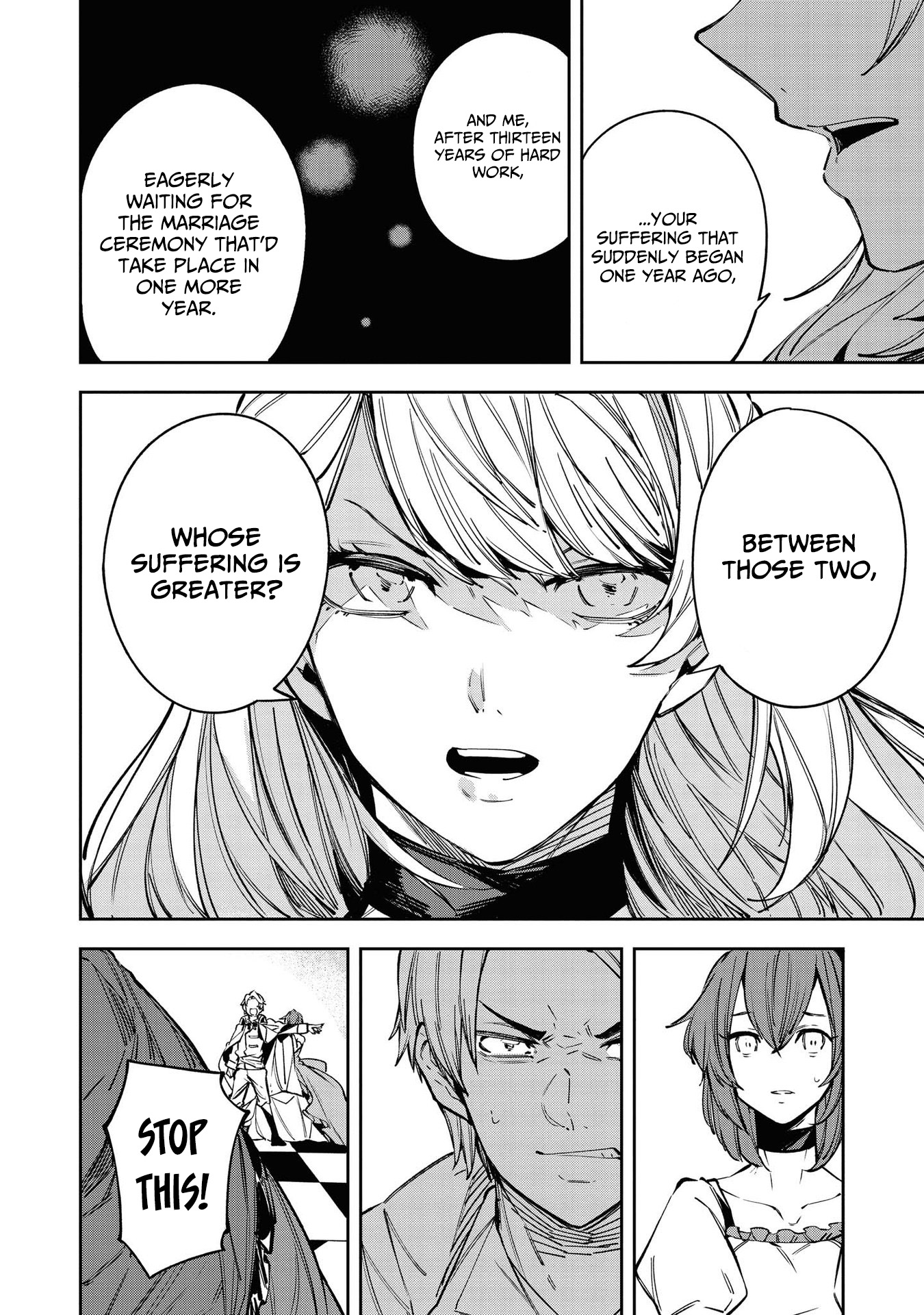 Halaman dari Though I May Be a Villainess, I'll Show You I Can Obtain Happiness! Chapter 3