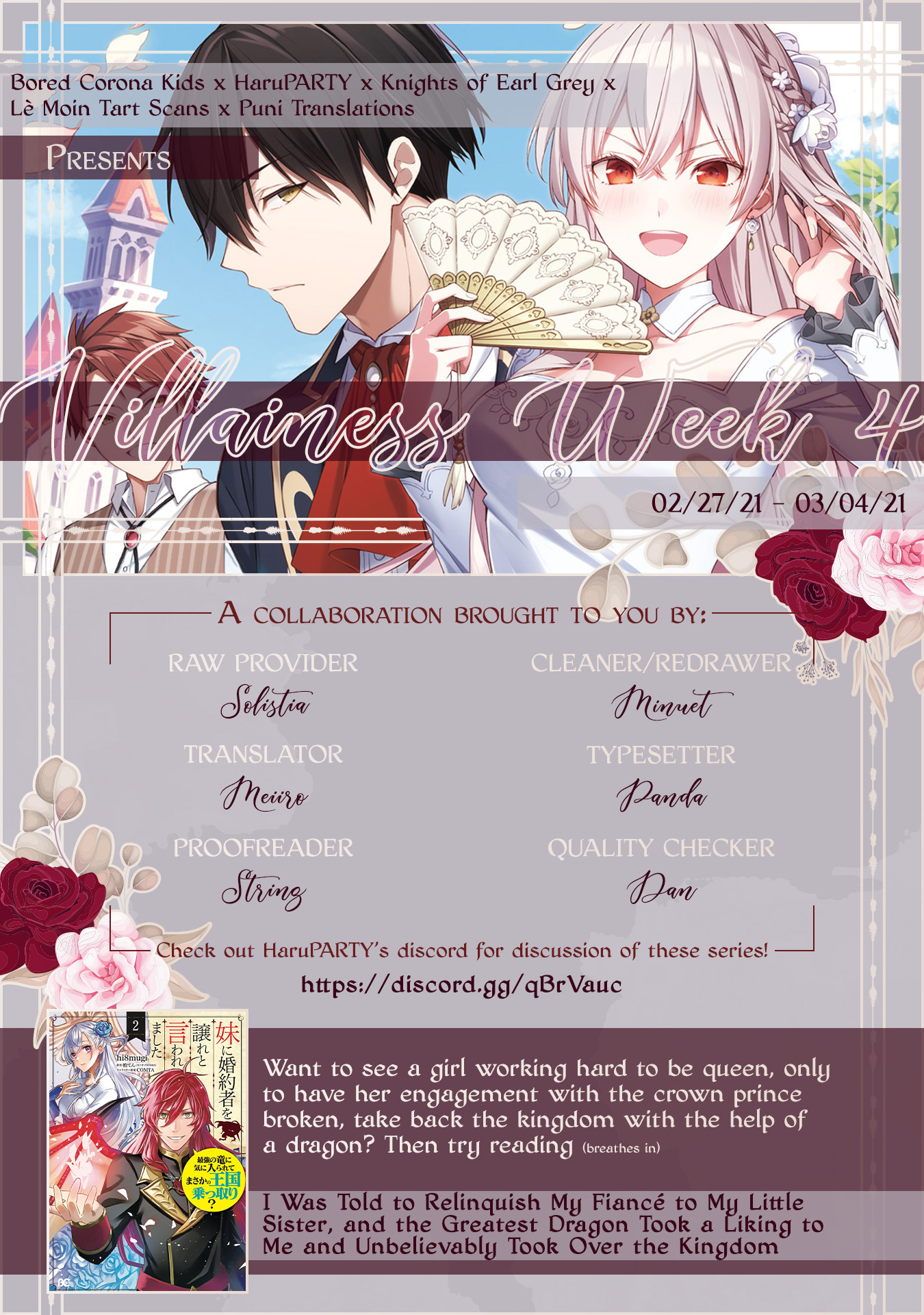 Halaman dari Though I May Be a Villainess, I'll Show You I Can Obtain Happiness! Chapter 3