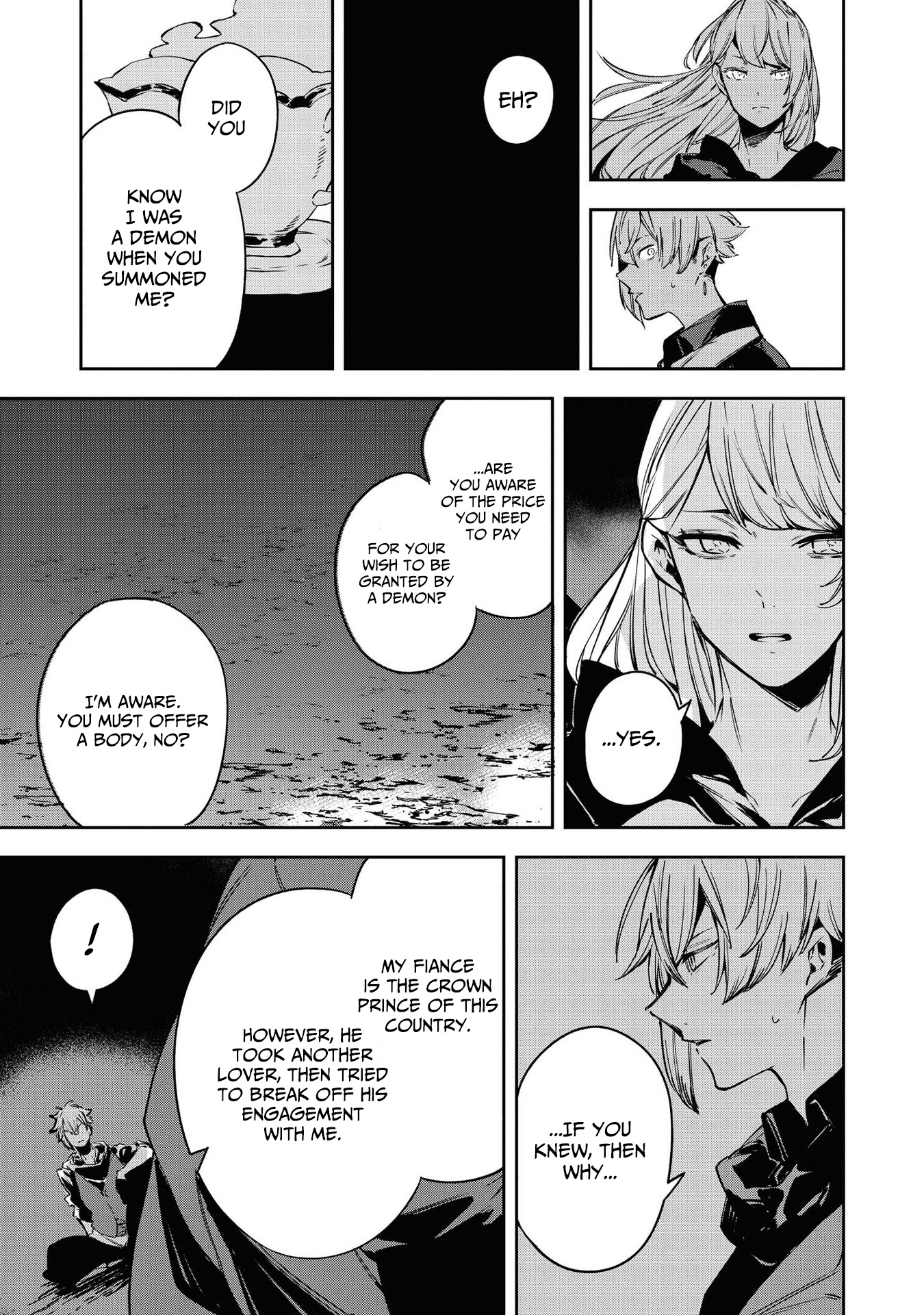 Halaman dari Though I May Be a Villainess, I'll Show You I Can Obtain Happiness! Chapter 3