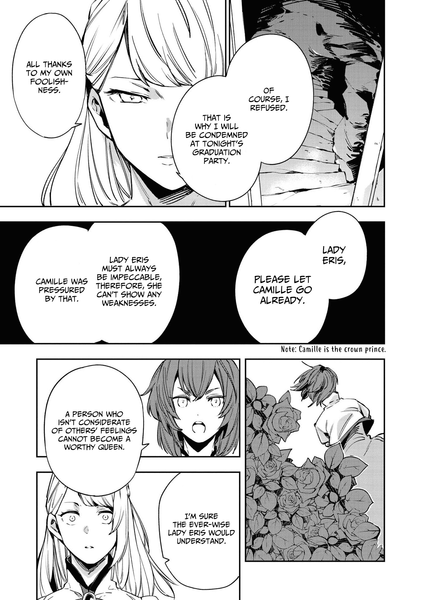 Halaman dari Though I May Be a Villainess, I'll Show You I Can Obtain Happiness! Chapter 3