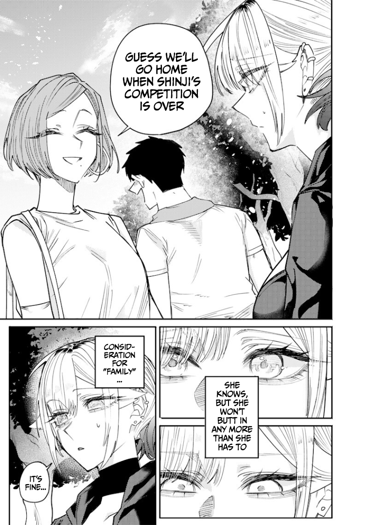 Halaman dari Namaiki na Gal Ane wo Wakaraseru Hanashi Chapter 35