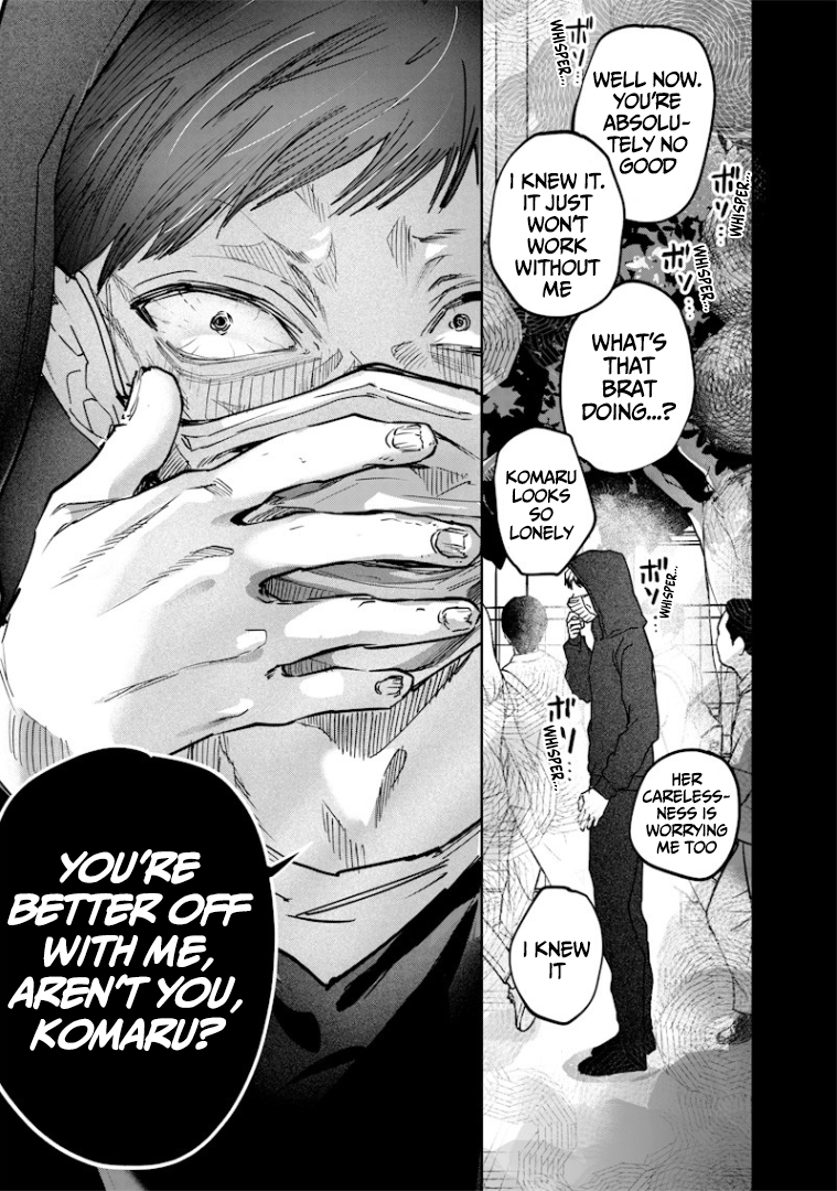 Halaman dari Namaiki na Gal Ane wo Wakaraseru Hanashi Chapter 35