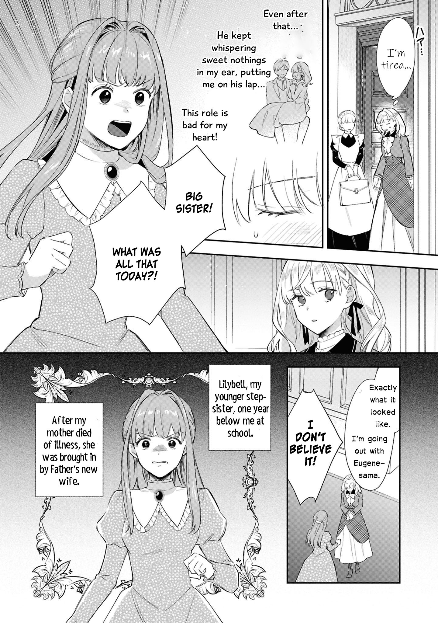 Halaman dari Though I May Be a Villainess, I'll Show You I Can Obtain Happiness! Chapter 1