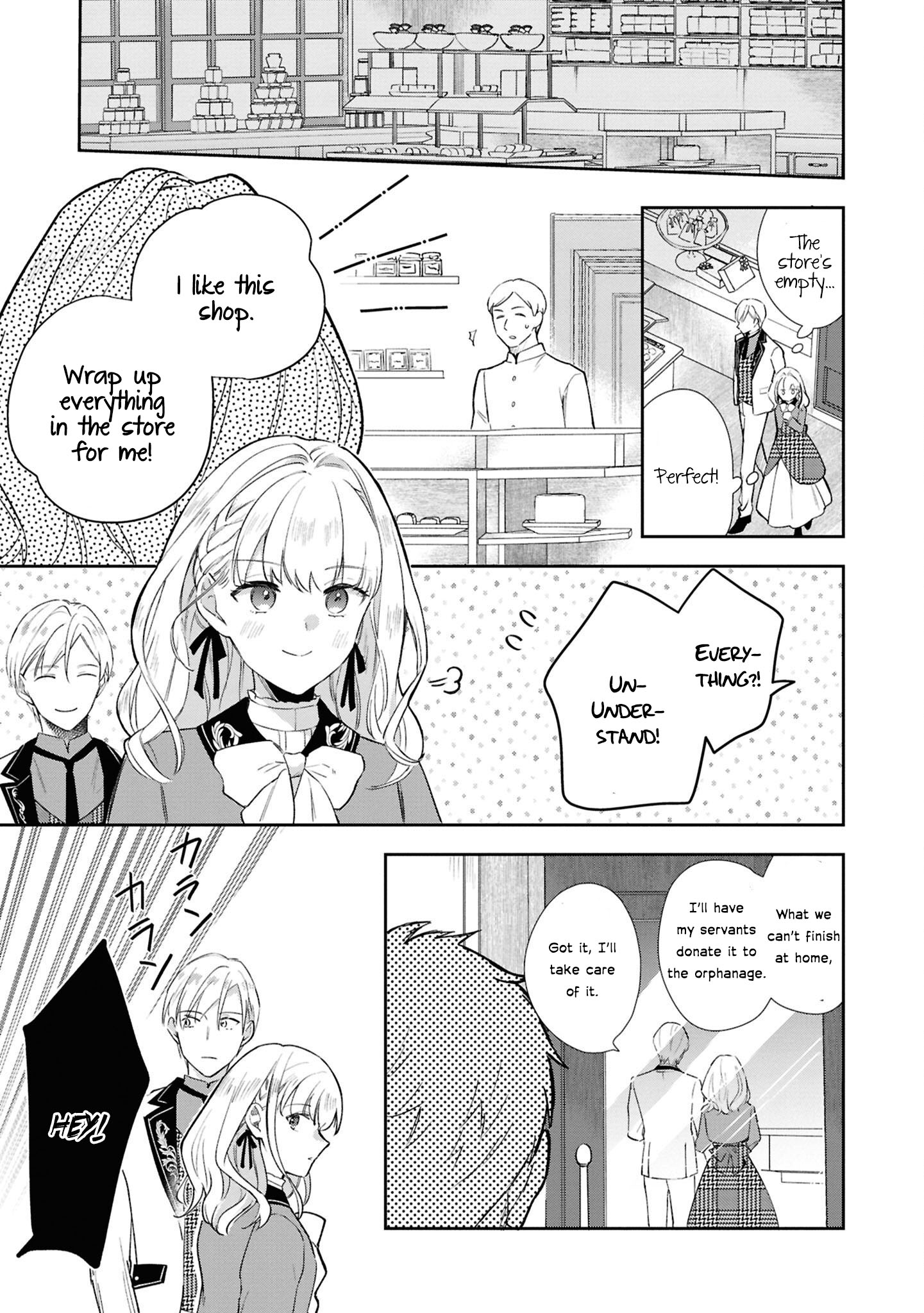 Halaman dari Though I May Be a Villainess, I'll Show You I Can Obtain Happiness! Chapter 1