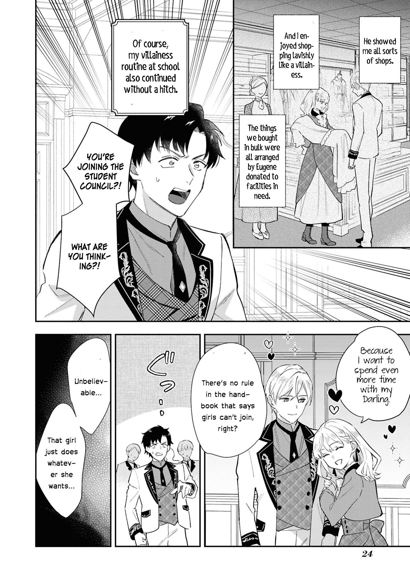 Halaman dari Though I May Be a Villainess, I'll Show You I Can Obtain Happiness! Chapter 1