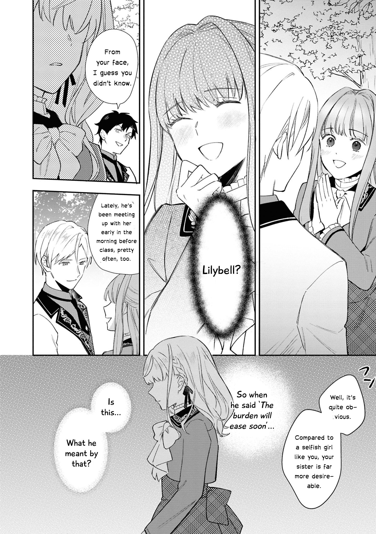 Halaman dari Though I May Be a Villainess, I'll Show You I Can Obtain Happiness! Chapter 1