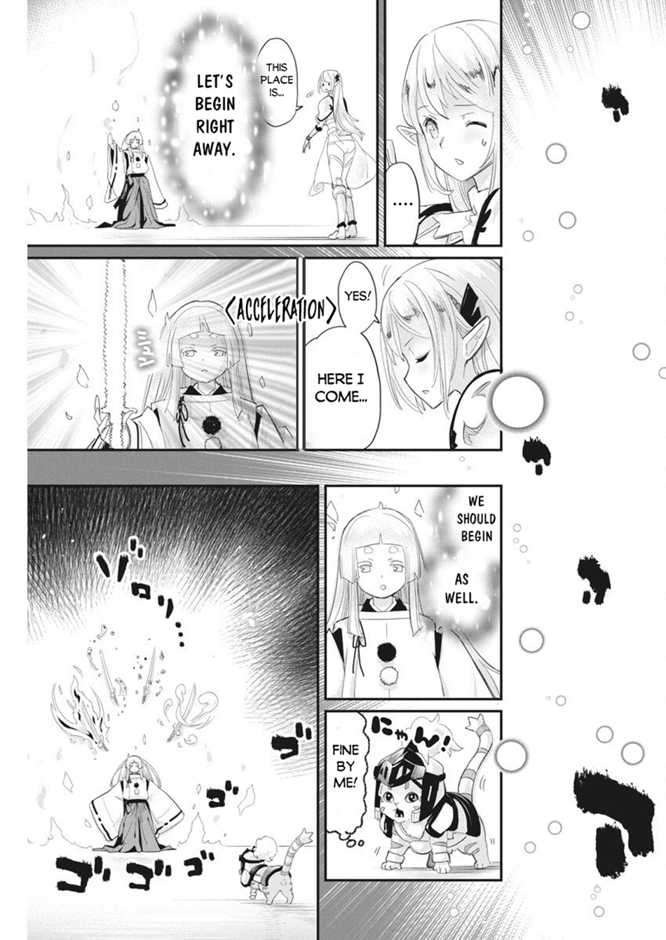 Halaman dari S-Rank Monster no "Behemoth" Dakedo, Neko to Machigawarete Elf Musume no Pet to Shite Kurashitemasu Chapter 76