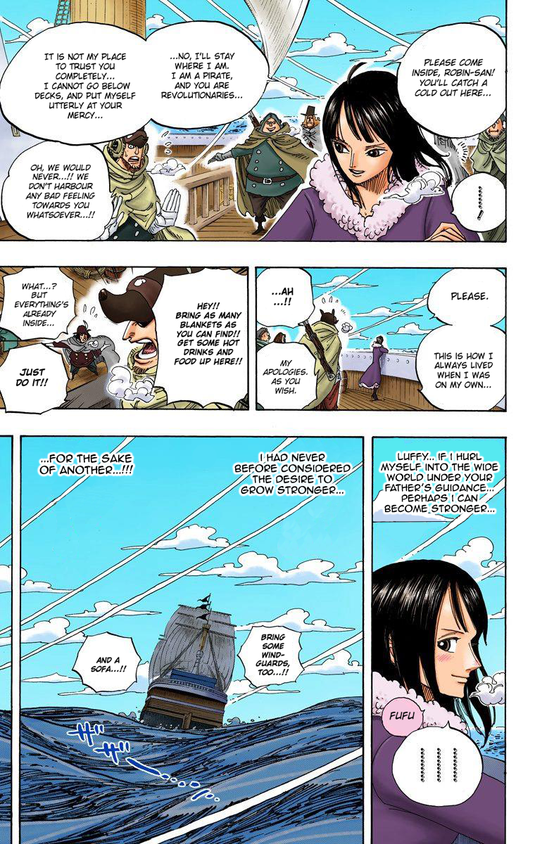 Halaman dari One Piece (Official Colored) Chapter 596