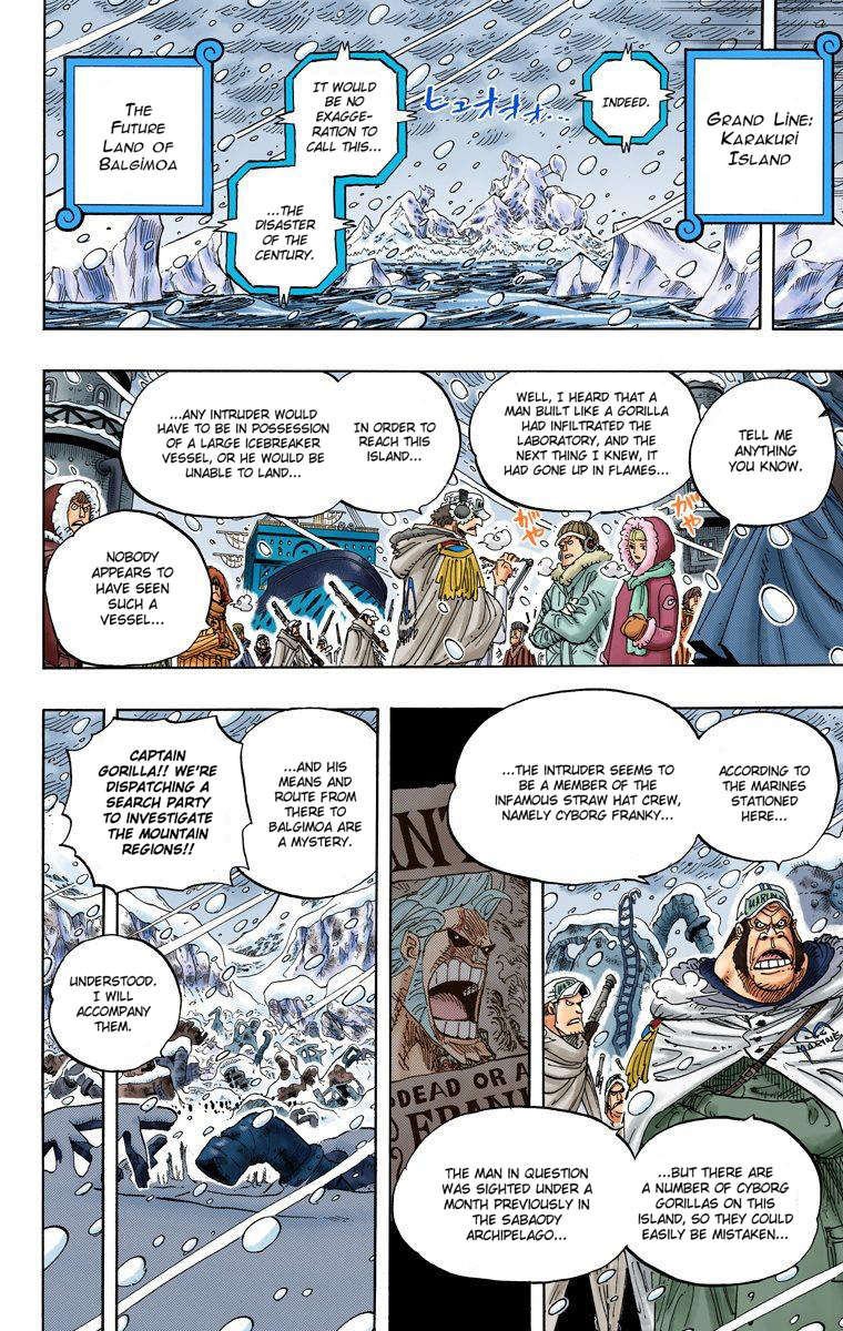 Halaman dari One Piece (Official Colored) Chapter 596