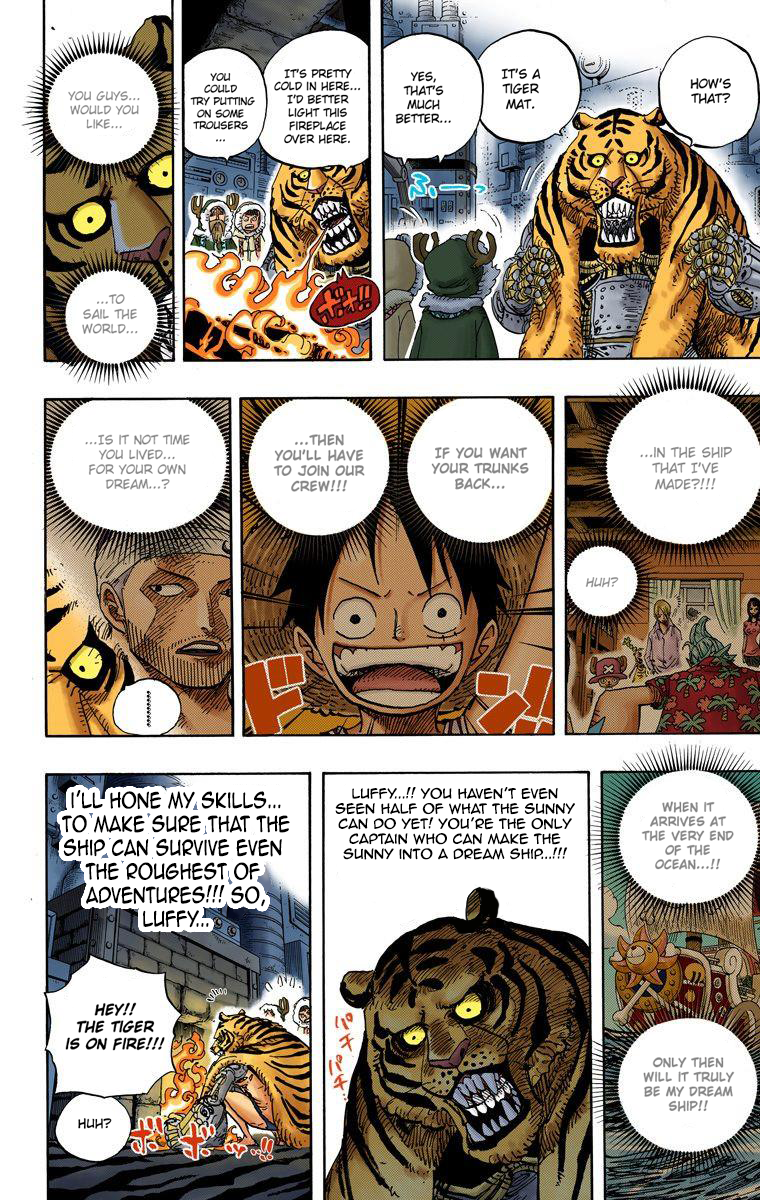 Halaman dari One Piece (Official Colored) Chapter 596