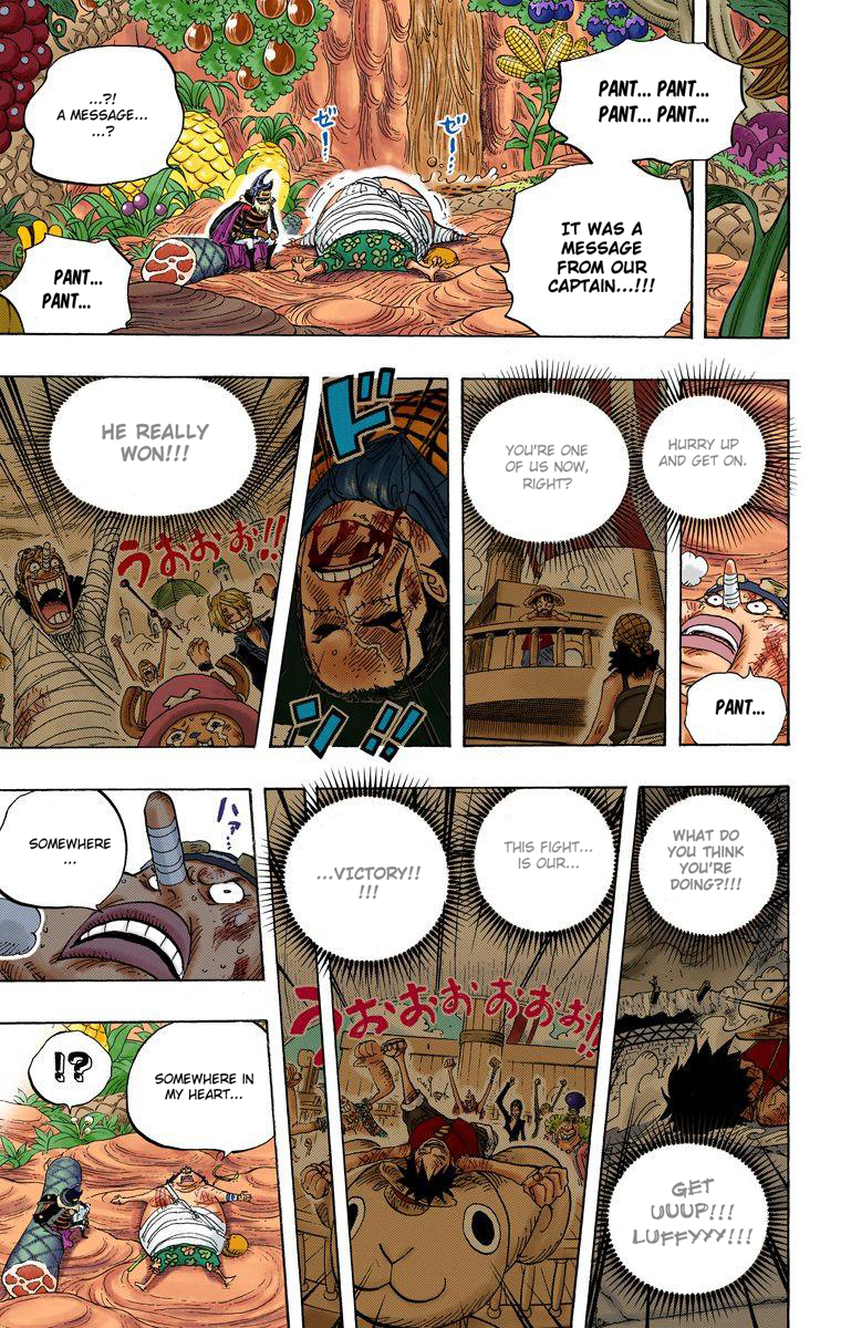Halaman dari One Piece (Official Colored) Chapter 596