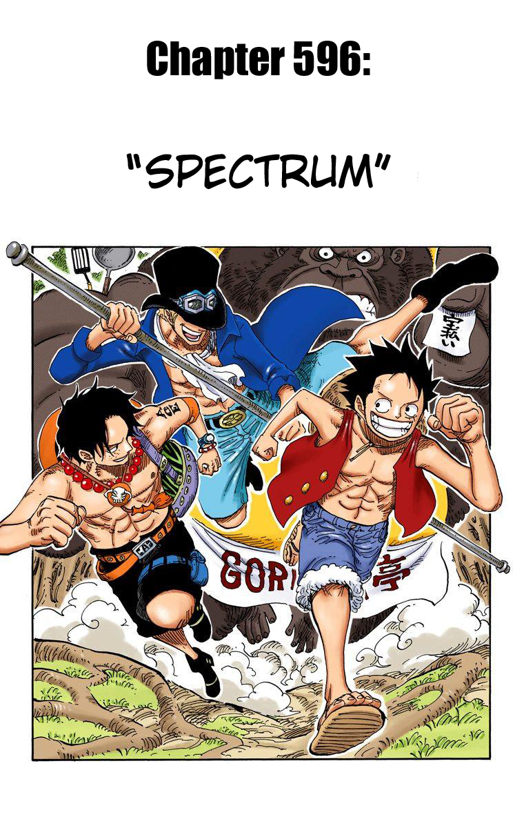 Halaman dari One Piece (Official Colored) Chapter 596