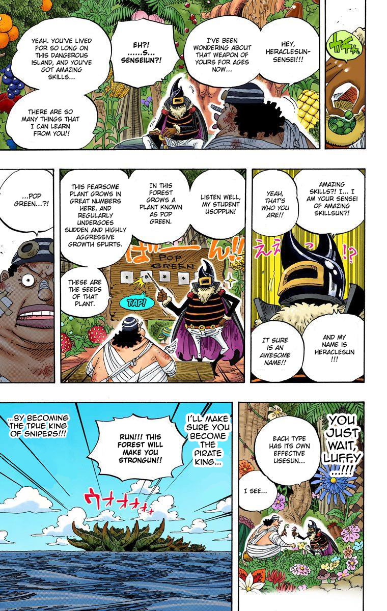 Halaman dari One Piece (Official Colored) Chapter 596