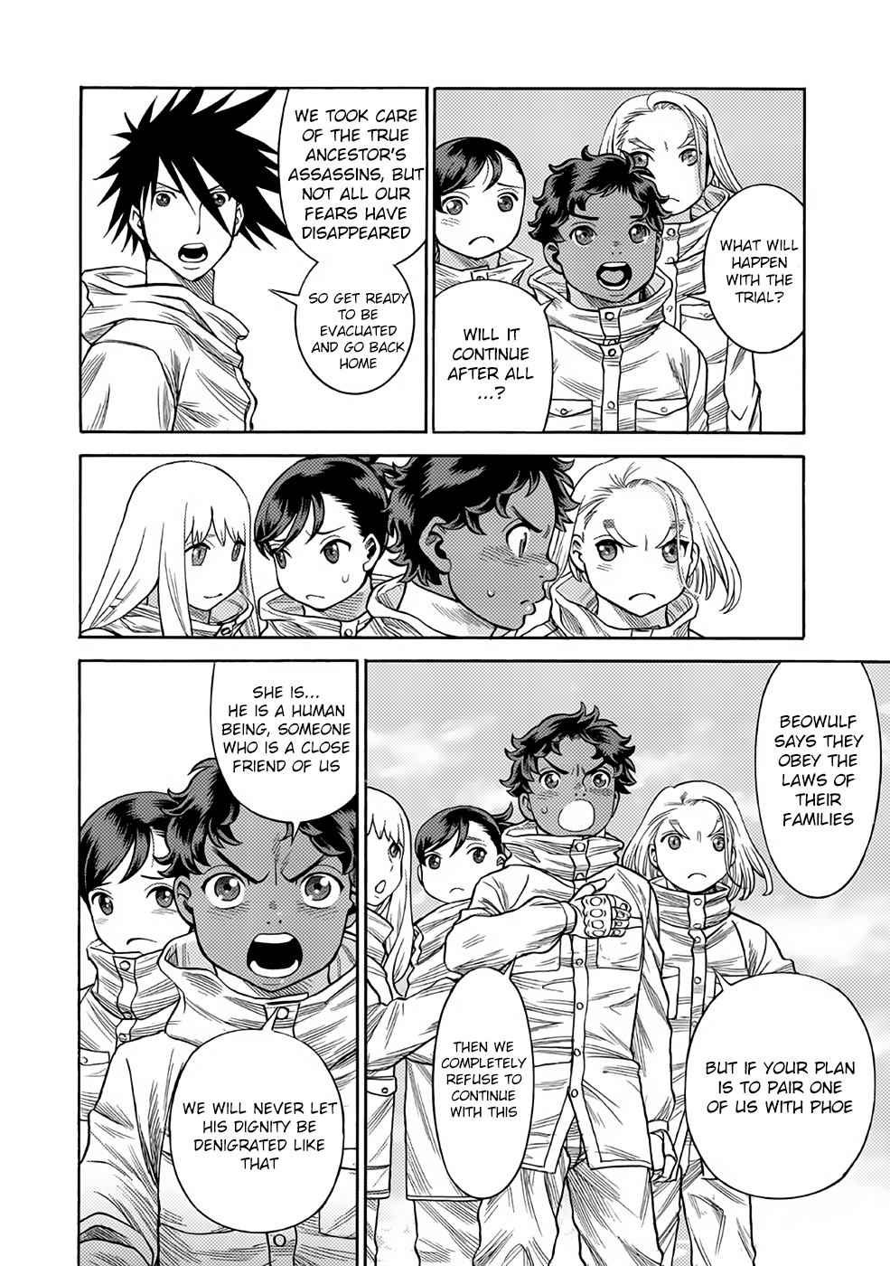 Halaman dari Dance in the Vampire Bund A.S.O. Chapter 25