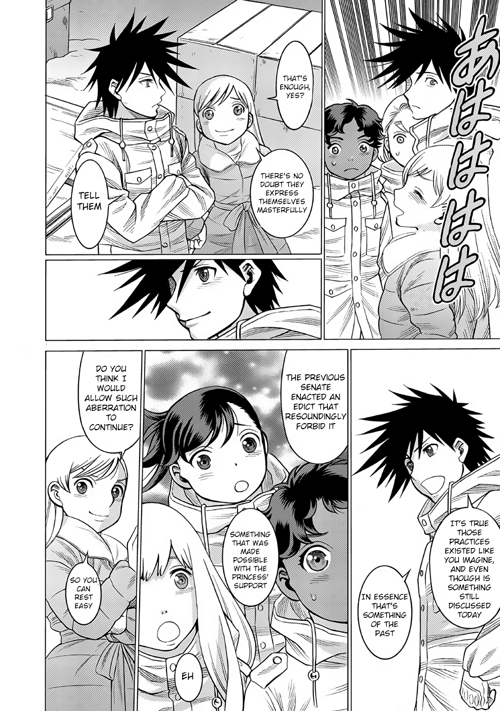 Halaman dari Dance in the Vampire Bund A.S.O. Chapter 25