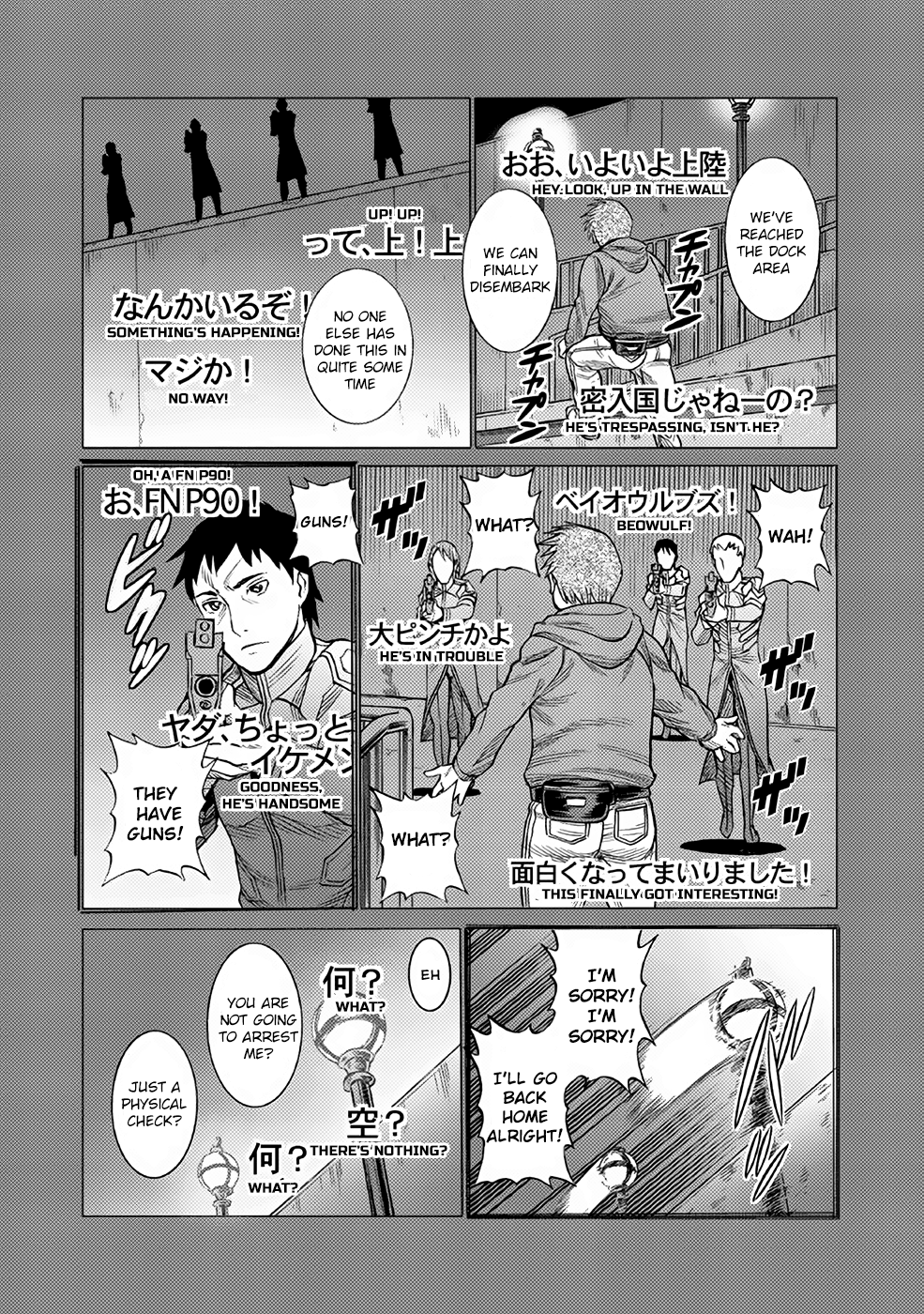 Halaman dari Dance in the Vampire Bund A.S.O. Chapter 25