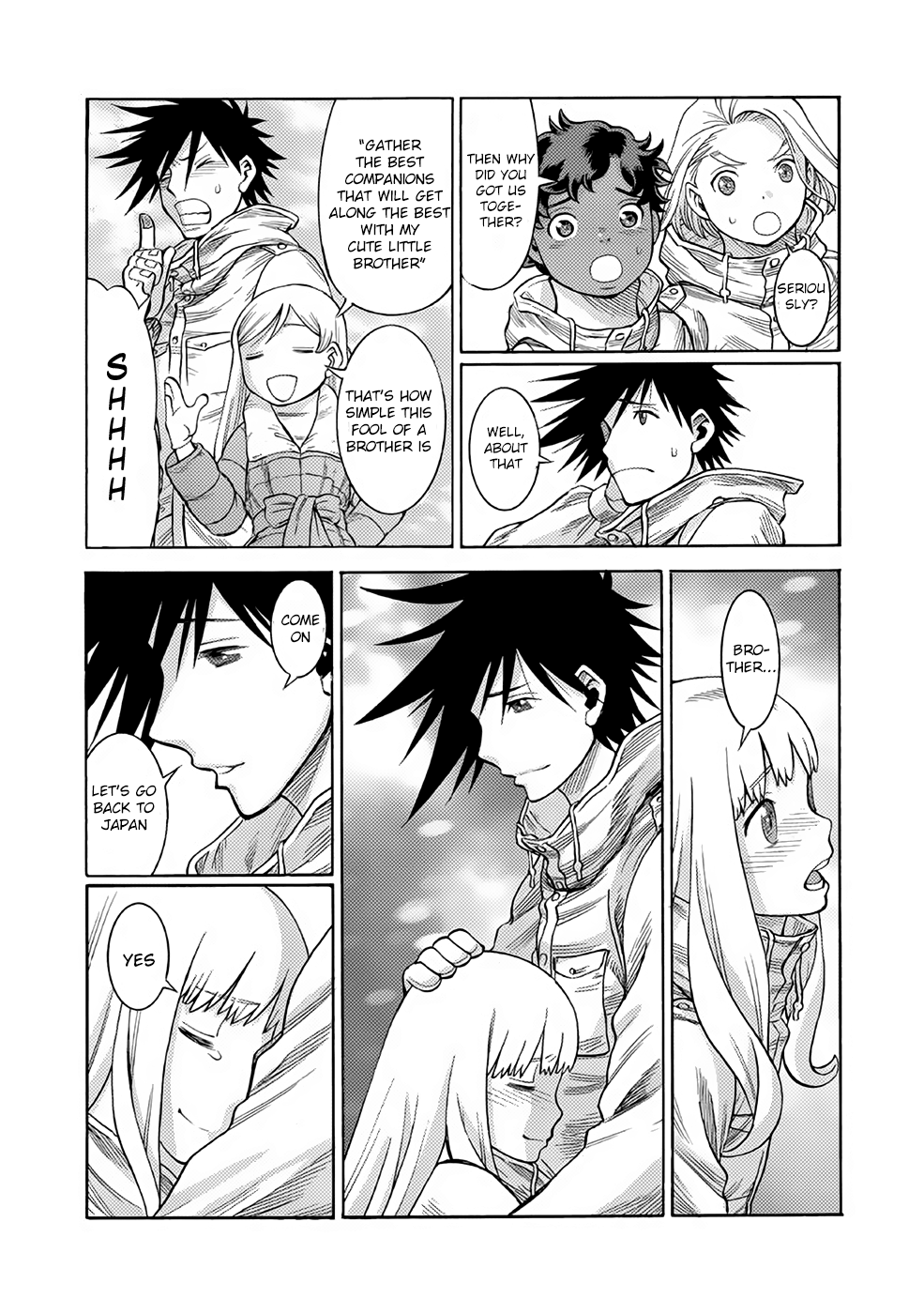 Halaman dari Dance in the Vampire Bund A.S.O. Chapter 25