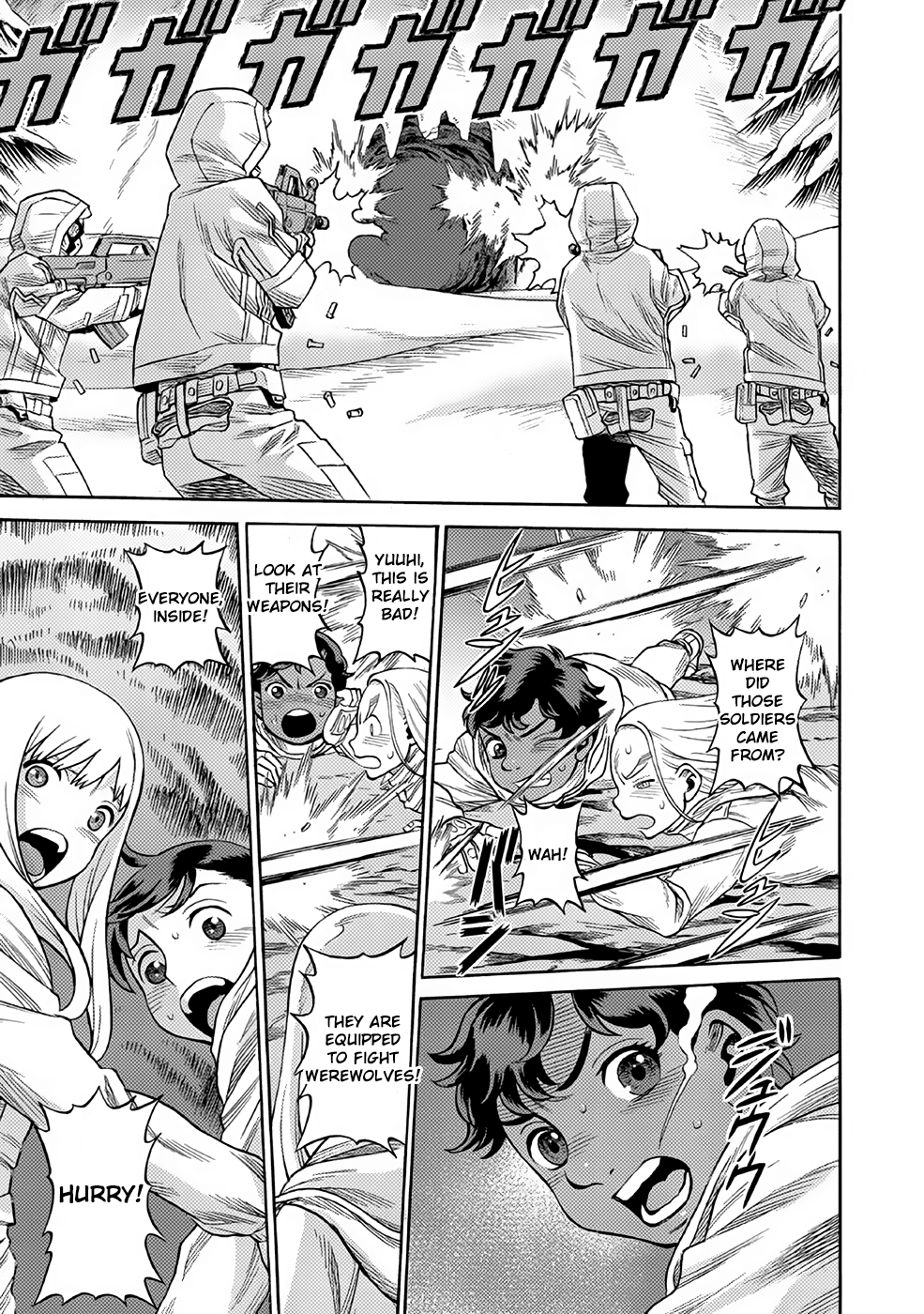 Halaman dari Dance in the Vampire Bund A.S.O. Chapter 25