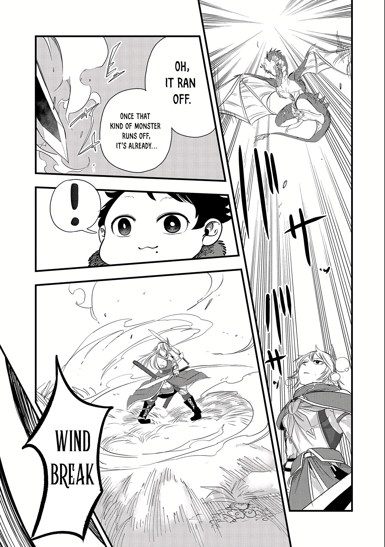 Halaman dari Umareta Chokugo ni Suterareta kedo, Zensei ga Taikensha datta node Yoyuu de Ikitemasu ~Saikyou Akachan Daibousou~ Chapter 15