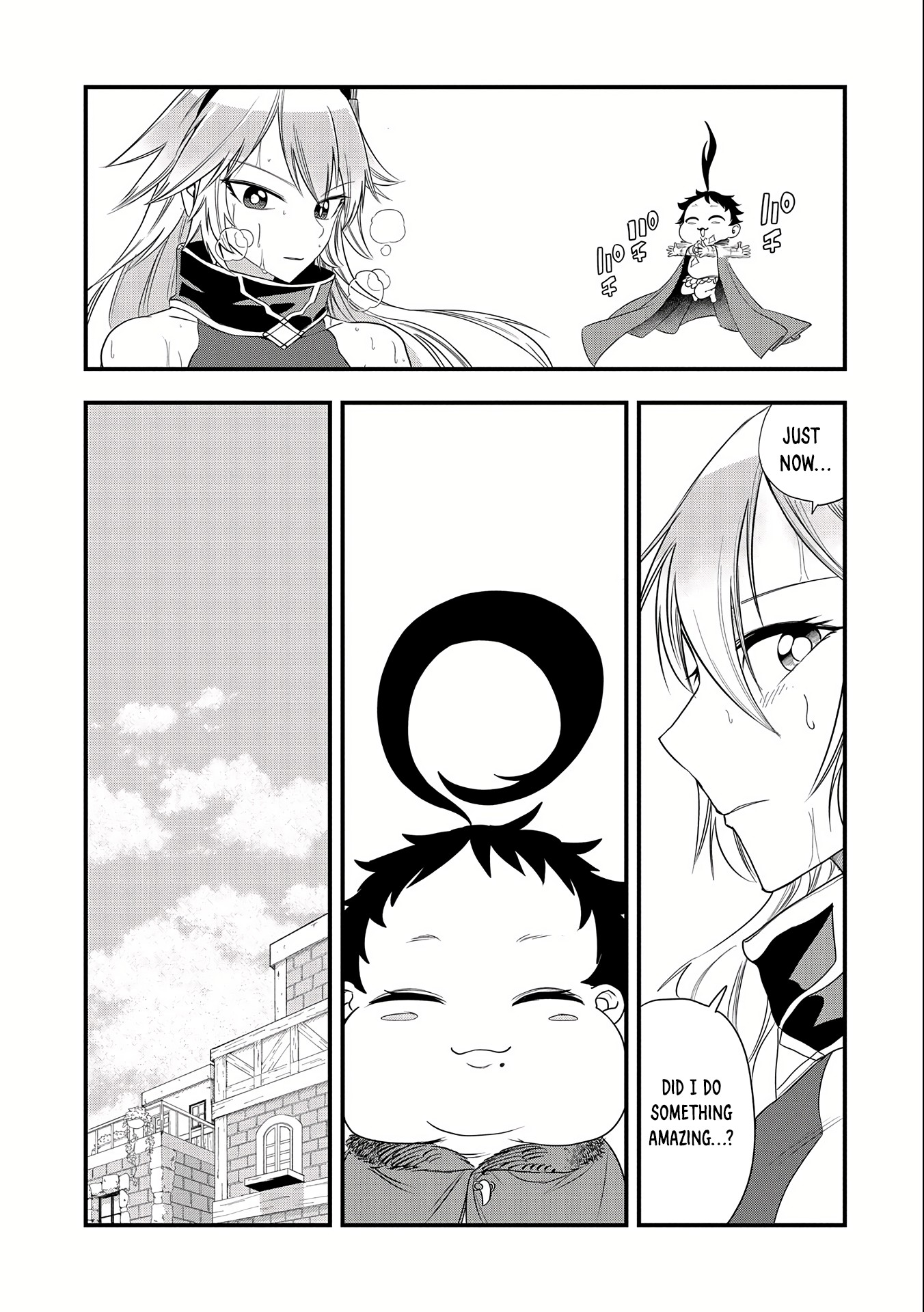 Halaman dari Umareta Chokugo ni Suterareta kedo, Zensei ga Taikensha datta node Yoyuu de Ikitemasu ~Saikyou Akachan Daibousou~ Chapter 15