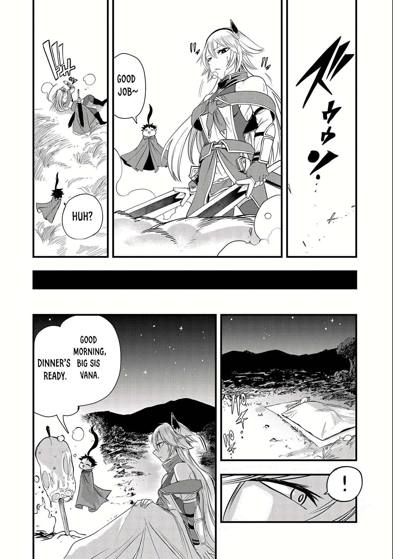 Halaman dari Umareta Chokugo ni Suterareta kedo, Zensei ga Taikensha datta node Yoyuu de Ikitemasu ~Saikyou Akachan Daibousou~ Chapter 15