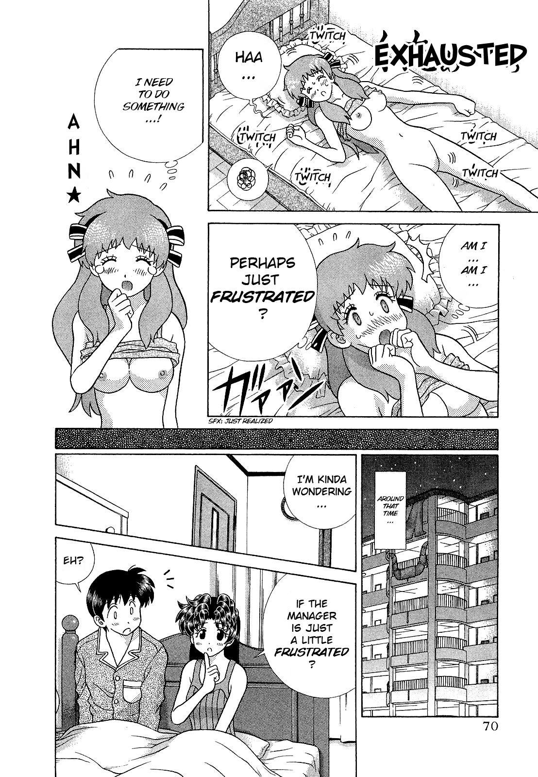 Halaman dari Futari Ecchi Chapter 448