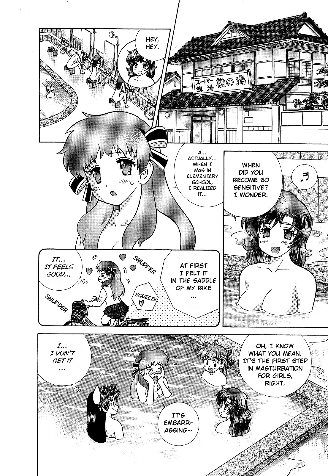 Halaman dari Futari Ecchi Chapter 448