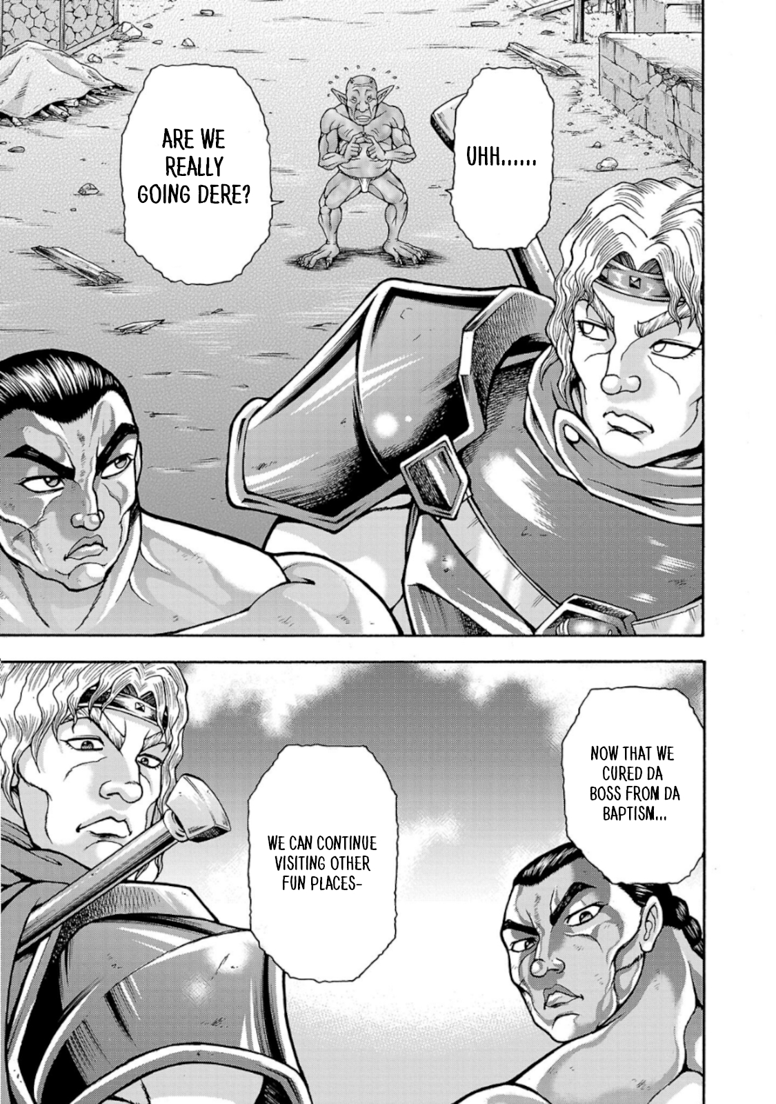 Baki Gaiden - Retsu Kaiou wa Isekai Tensei Shitemo Ikkou ni Kamawan Chapter 38 Page 16