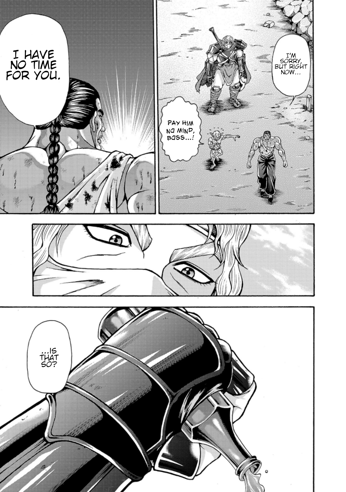 Baki Gaiden - Retsu Kaiou wa Isekai Tensei Shitemo Ikkou ni Kamawan Chapter 38 Page 8